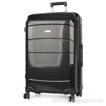 Top quality PP luggage set with TSA lock